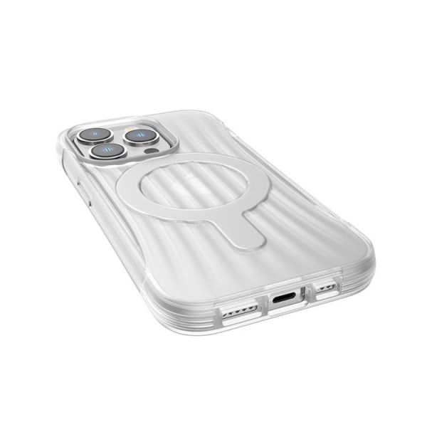 Raptic iPhone 14 Pro Case Magsafe Clutch - läpinäkyvä