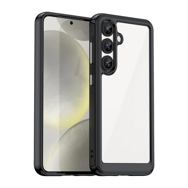 Telefontaske til Galaxy S25 Edge Outer Space - Sort Svart