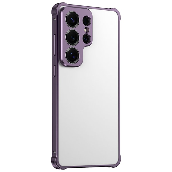 Mobilskal för Samsung Galaxy S26 Plus Bumper med linsram - Mörklila