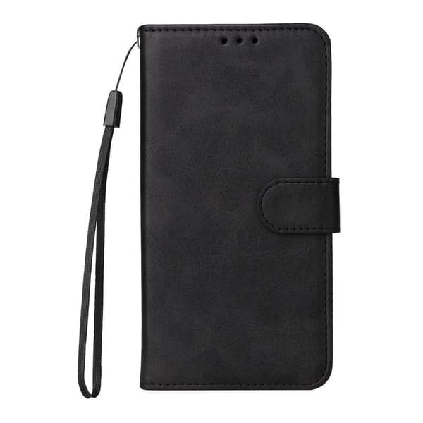 Samsung Galaxy S26 Plus Plånboksfodral Konstläder Folio Flip - Svart