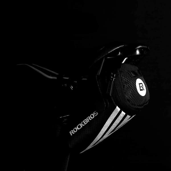 Rockbros Cykeltaske Under Sadel C28 - Sort Svart