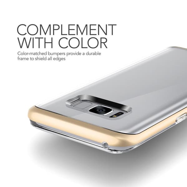 Verus Crystal Bumper Cover til Samsung Galaxy S8 - Guld Guld