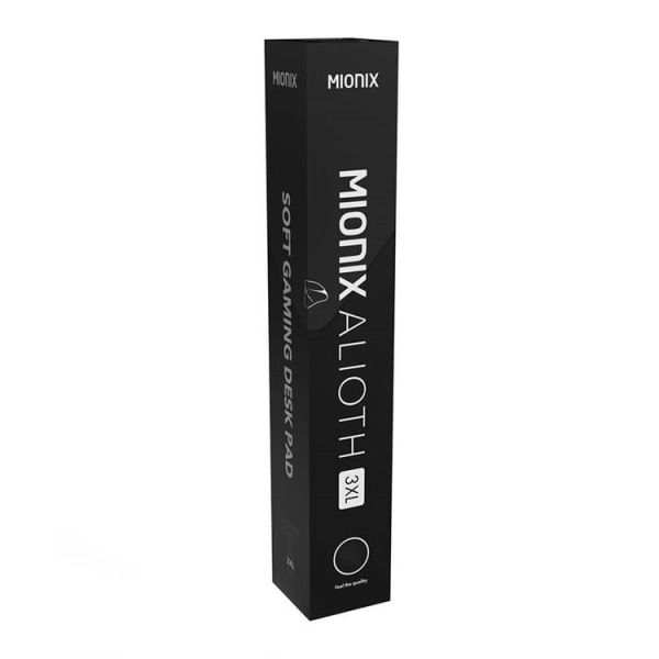 MIONIX Musemåtte Alioth 3XL 140x60 cm - Sort