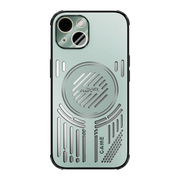 ABEEL Mobilskal till iPhone 13 Aluminium + PC + TPU - Ljusgrön
