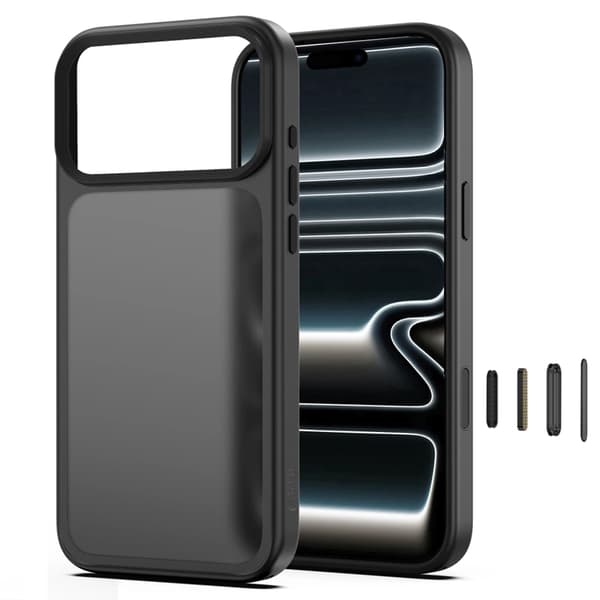 Tech-Protect Mobilskal För iPhone 18 Pro Max Magmat - Matte Svart