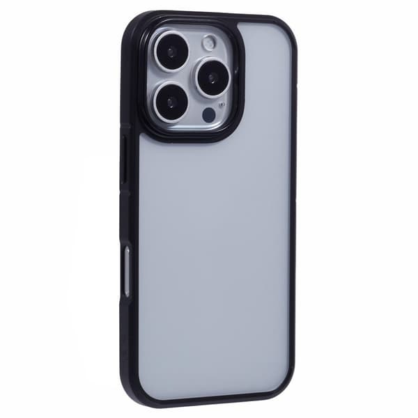 X-LEVEL Mobilskal till iPhone 16 Pro Max Akryl+Silikon Svart
