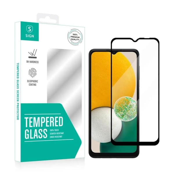 SiGN Galaxy A14 5G/4G Härdat Glas Skärmskydd 2.5D