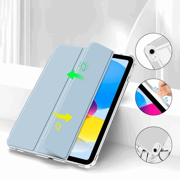 Tech-Protect iPad 10.9 (2022) Cover Hybrid - Sky Blå Blå