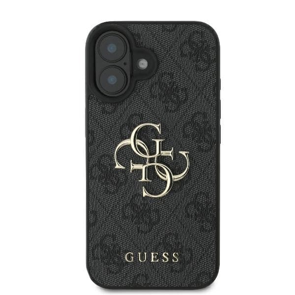 Guess Mobilskal till iPhone 16 4G Big Logo - Svart Black