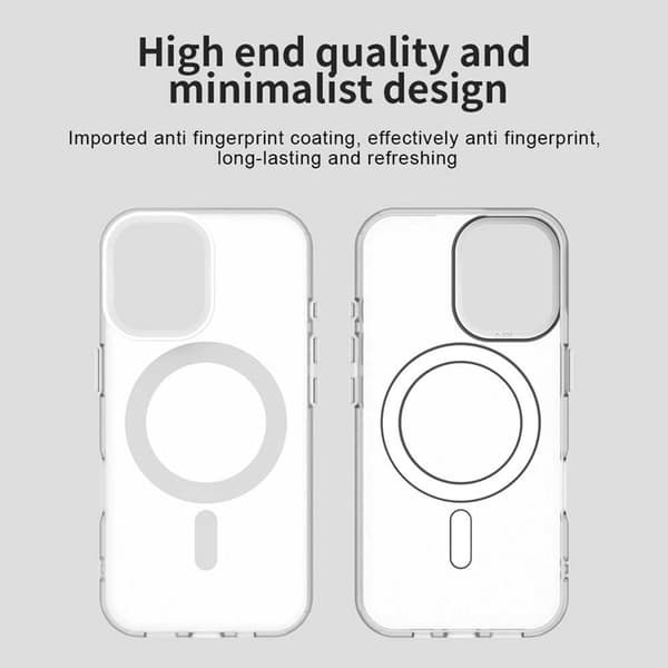 Mobilskal till iPhone 17 MagSafe Anti Drop Hybrid - Vit Vit