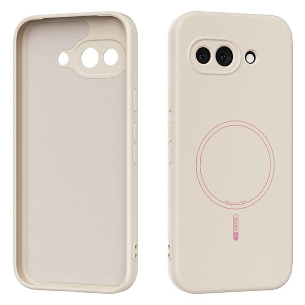 ABEEL Mobilskal till Google Pixel 9a MagSafe Kompatibel Beige