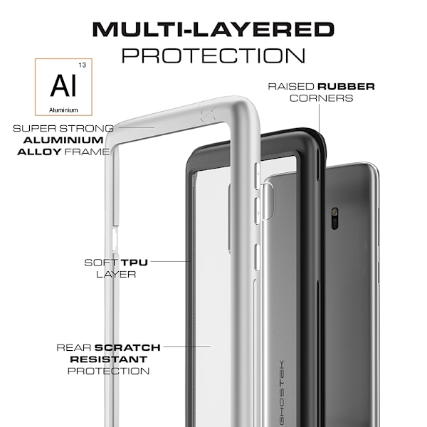 Ghostek Atomic Slim Skal till Samsung Galaxy S9 Plus - Gold