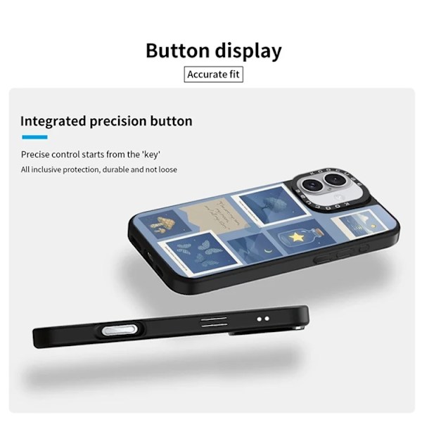 Mobilskal till iPhone 17 MagSafe Aluminium Silikon Blå