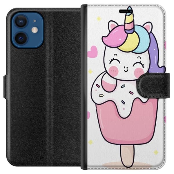 Pung Taske til Apple iPhone 12 mini med Happy Unicorn