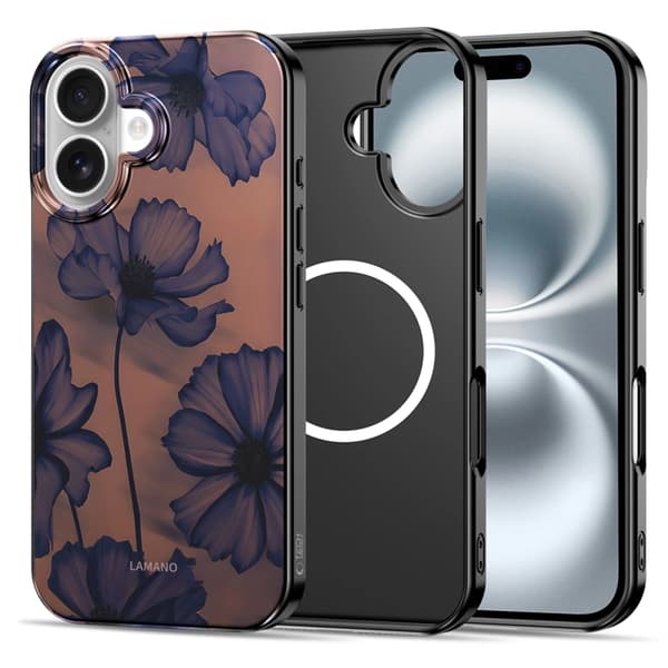Tech-Protect telefonetui til iPhone 17 Magsafe Lamano - Velvet Night Lila
