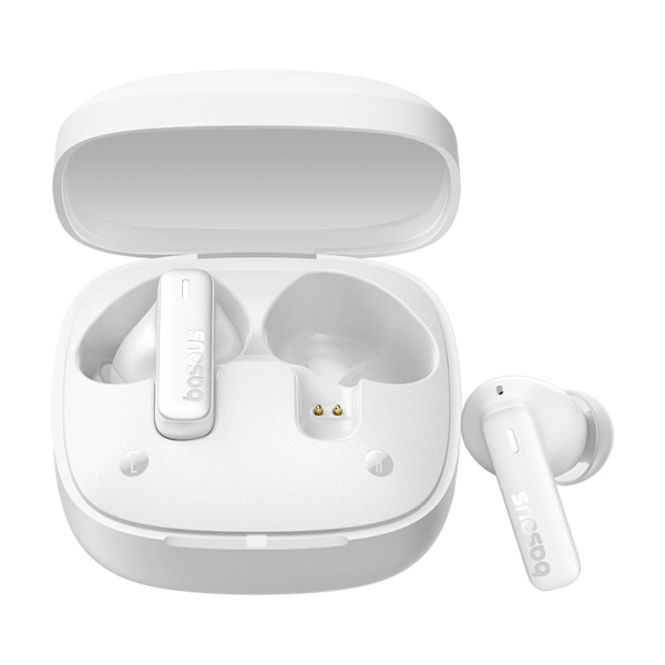 Baseus TWS In-Ear Hörlurar Bowie E19 - Vit Vit