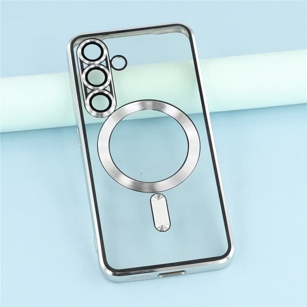 Mobilskal för Samsung Galaxy S26 Plus Magnetiskt TPU - Silver