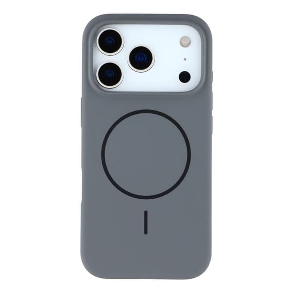 X-LEVEL Mobilskal till iPhone 17 Pro MagSafe Flytande Silikon Svart