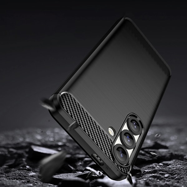 Telefontaske til iPhone 16e Carbon - Sort Svart