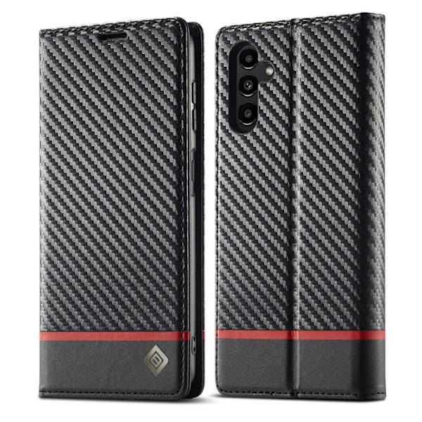 LC.IMEEKE Samsung Galaxy S25 FE Plånboksfodral Konstläder - Vit