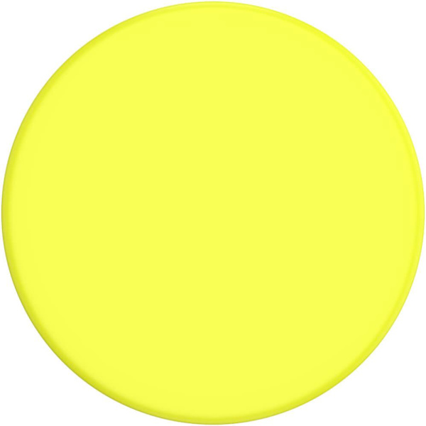 POPSOCKETS Neon Jolt Yellow Avtagbart Grip med Ställfunktion