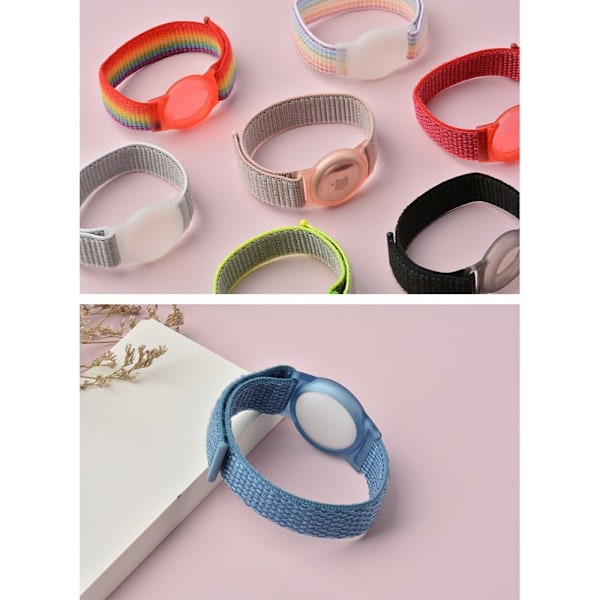Tech-Protect Apple Airtag Armband Nylon - Lime