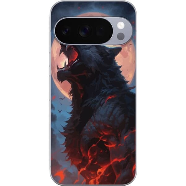 Mobilskal till Google Pixel 10 Pro XL med Ylande varg