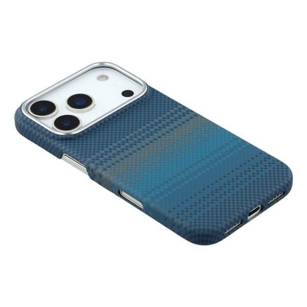 Mobilskal till iPhone 17 Pro Max MagSafe Carbon Fiber Blå