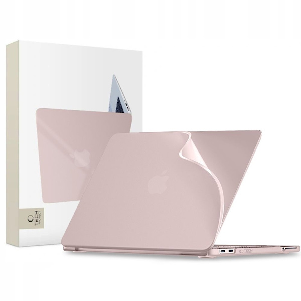 Tech-Protect Fodral För Macbook Neo 13 Soft Shell - Matte Blush Rosa