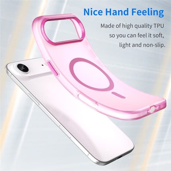 Mobilskal till iPhone Air MagSafe Slim Matte Translucent - Rosa Rosa