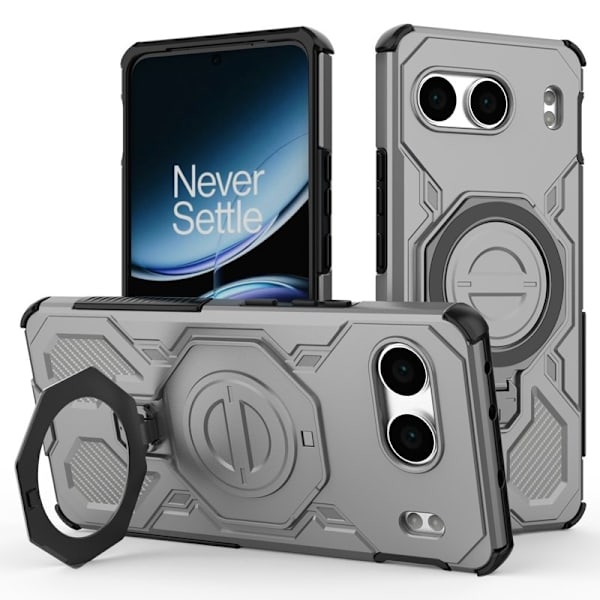 Mobilskal till OnePlus Nord 4 Plast Shockproof - Grå Grå