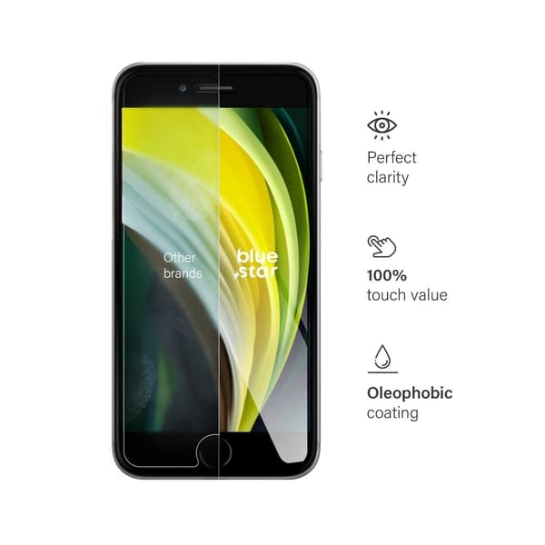 Blue Star Karkaistu lasinen näytönsuoja Apple iPhone 7/8/SE 2020