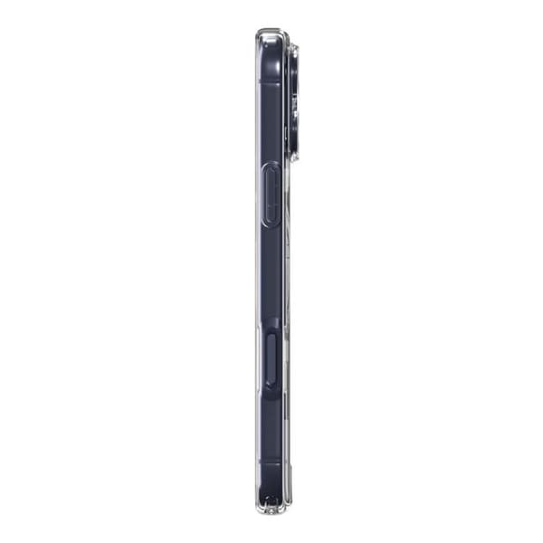 Spigen telefonetui til iPhone 17 Pro Ultra Hybrid Magsafe - Klar/Dybblå Blå