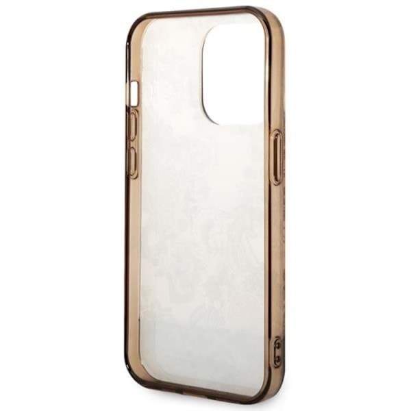 GUESS iPhone 14 Pro Max Skal Porcelain Collection - Ocher