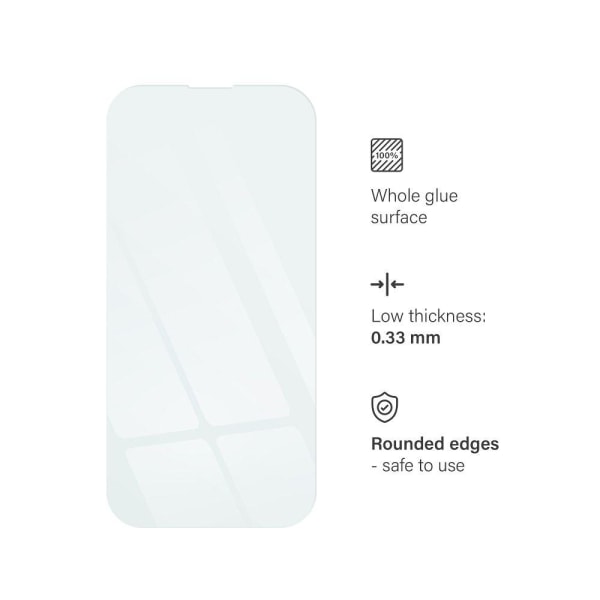 Blue Star iPhone 14 Pro Max Härdat Glas Skärmskydd