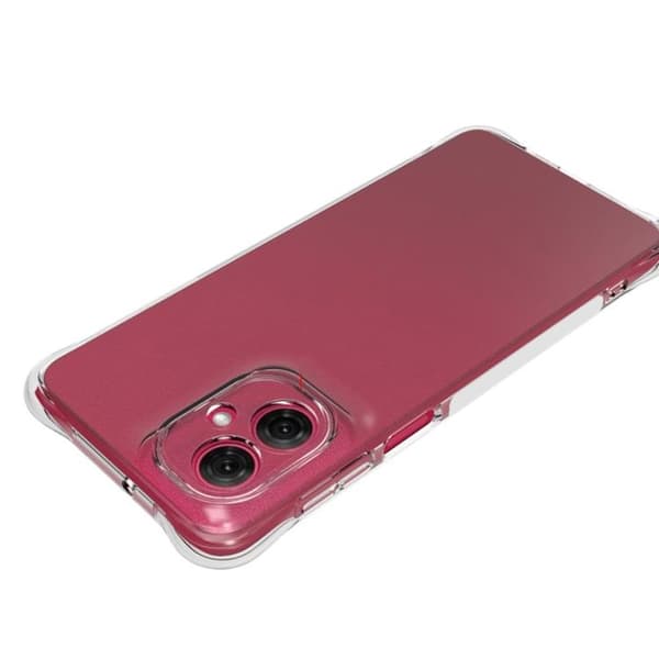 Tech-Protect Mobilskal till Motorola Moto G55 5G Flexair Pro - Clear Transparent