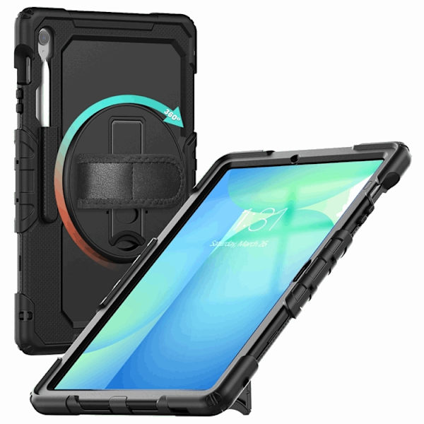 Tech-Protect Galaxy Tab S10 FE Plus Skal Solid - Svart Svart