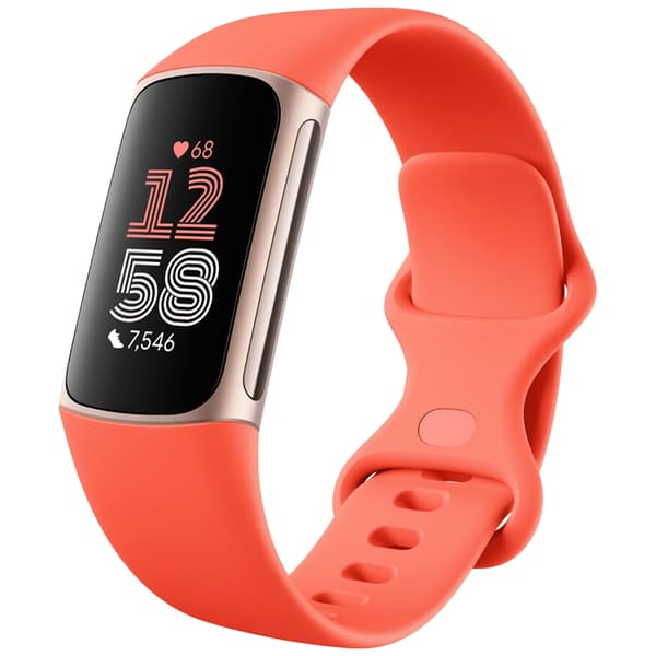 FITBIT Charge 6 Champagne Gold Aluminum Case