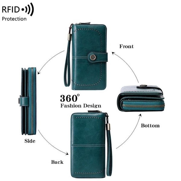 CHARM INFINI Plånböcker RFID Blocking - Svart Svart