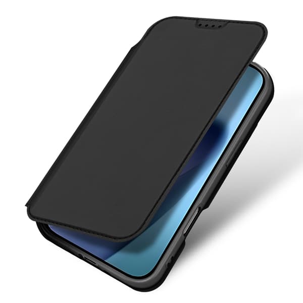 DUX DUCIS Skin Pro iPhone Air Plånboksfodral PU Läder Läder Svart