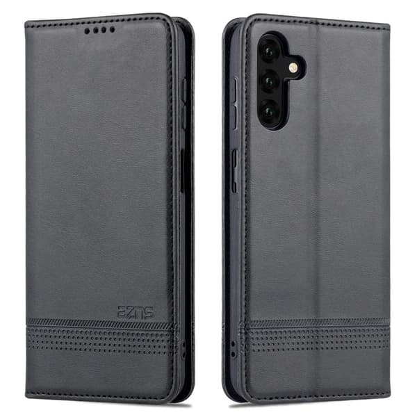 AZNS Samsung Galaxy A13 Plånboksfodral i Konstläder - Svart