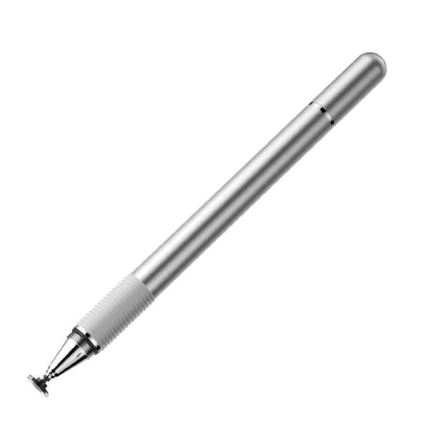 Baseus Golden Cudgel Kaksipuolinen Stylus Pen - hopea