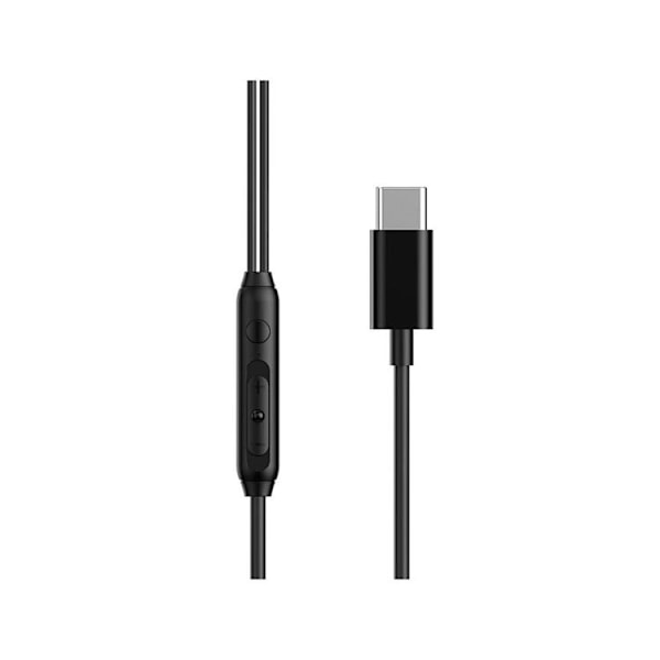 Wiwu In-Ear Hörlurar USB-C - Svart