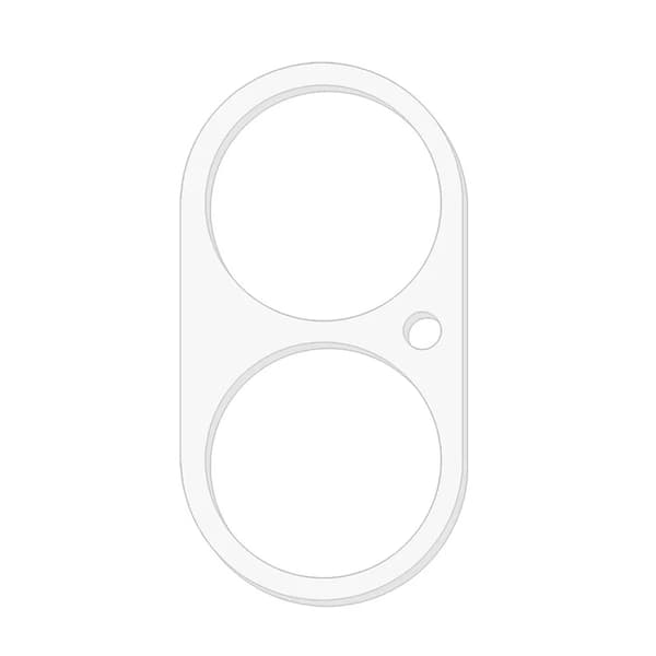 iPhone 16 Plus Kameralinsskydd Härdat glas - Clear Transparent