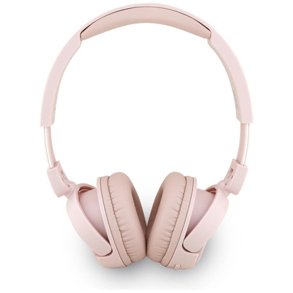 Guess Over-Ear Hörlurar Bluetooth 5.3 Metal Logo Script - Rosa Rosa