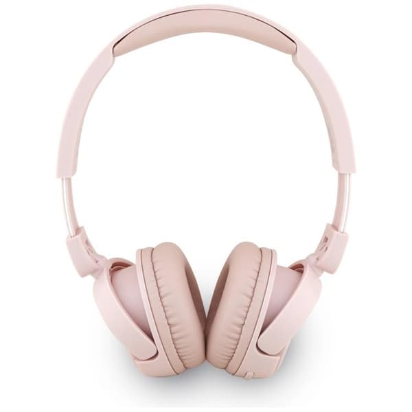 Guess Over-Ear Hovedtelefoner Bluetooth 5.3 Metal Logo Script - Lyserød Rosa