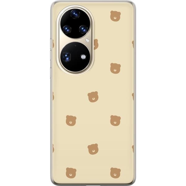Mobilcover til Huawei P50 Pro med Bjørnemønster
