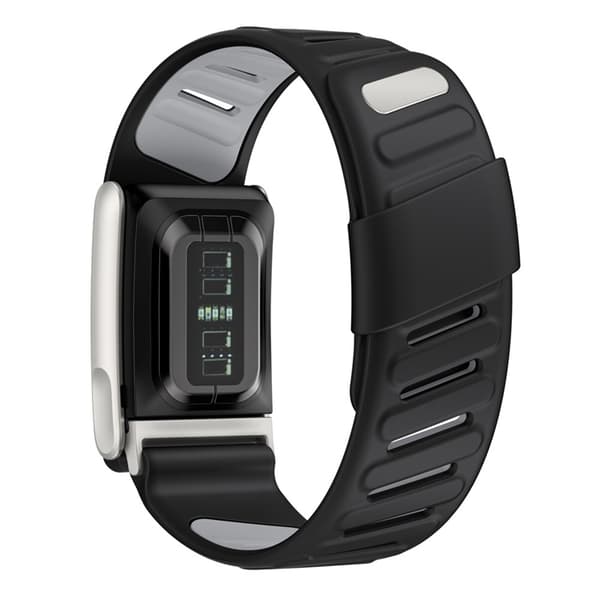 Whoop Life Armband Silikon - Ljusgrå/Svart