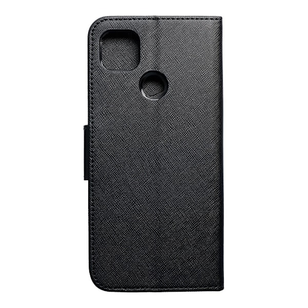 Redmi 9C/9C NFC Plånboksfodral Fancy Eco Läder - Svart