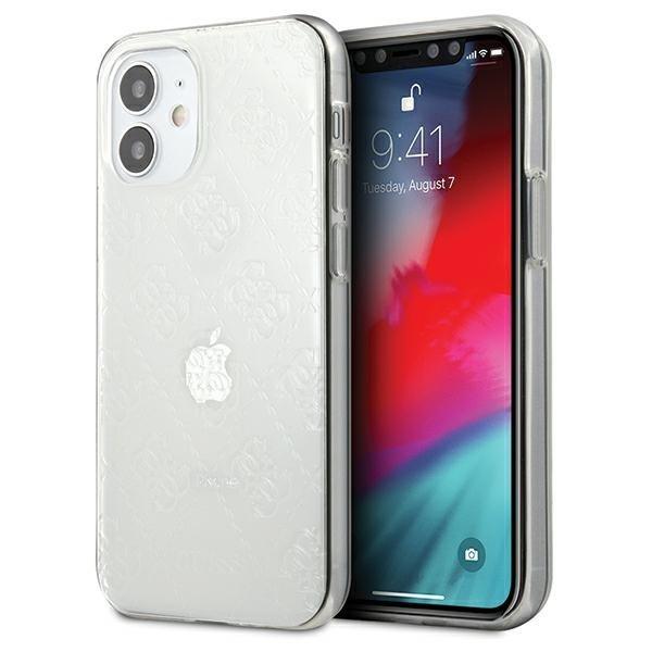 Guess Skal iPhone 12 mini 3D Pattern Collection - Transparent
